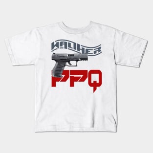 Handgun Walther PPQ Kids T-Shirt